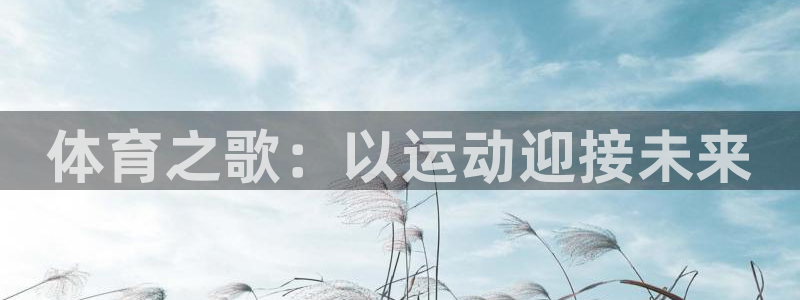 vsport体育官方正版app代理：体育之歌：以运动